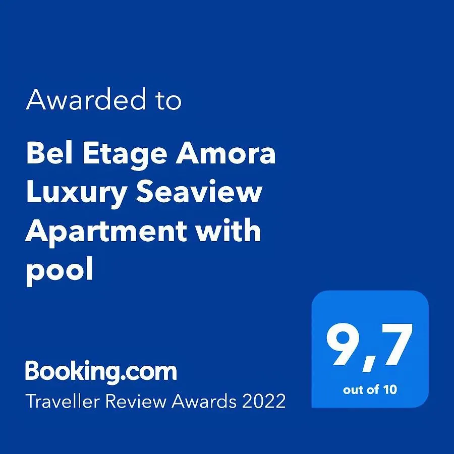 Bel Etage Amora Luxury Seaview Apartment With Pool Split 0*,  Croácia